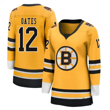 Adam Oates Signed Boston Yellow Hockey Jersey (JSA) — RSA