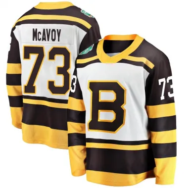 White Men's Charlie McAvoy Breakaway Boston Bruins 2019 Winter Classic Jersey